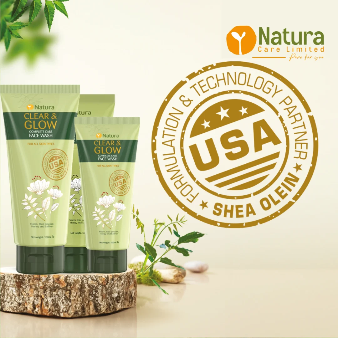 Ingredients and label of Natura Complete Care Face Wash 100ml