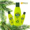 Texture of Natura Pure Coconut Oil 200ml showing oil consistency