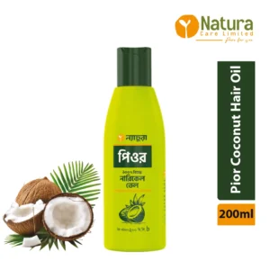 Natura Pure Coconut Oil 200ml front packaging