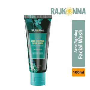 Rajkonna Acne Fighting Facial Wash 100ml front packaging