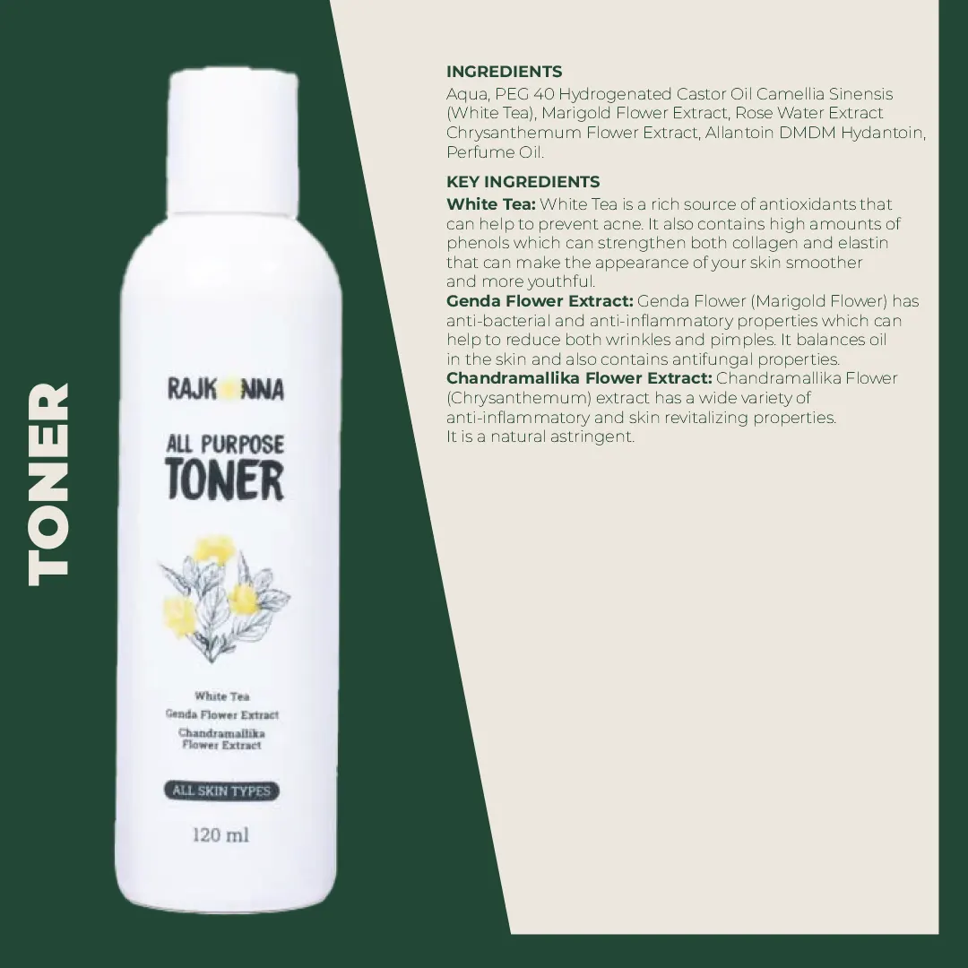Rajkonna All Purpose Toner 120ml