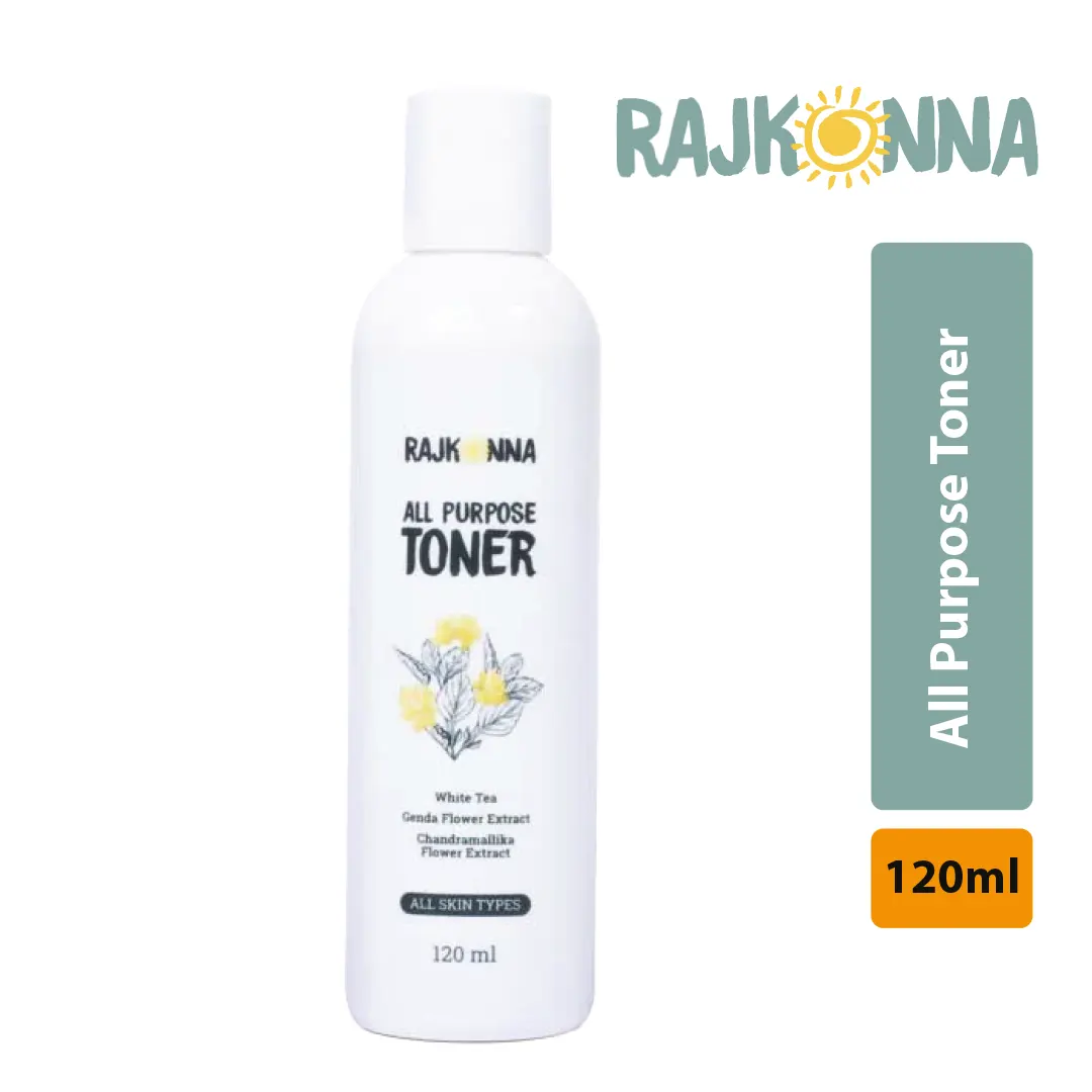 Rajkonna All Purpose Toner 120ml front packaging