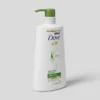 Dove Shampoo Hairfall Rescue 650ml bottle angled side view