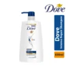 Dove Shampoo Intense Repair 650ml original bottle front view on white background