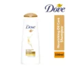 Dove Shampoo Nourishing Oil Care 330ml বোতল সাদা ব্যাকগ্রাউন্ডে ক্লিন প্রোডাক্ট শট