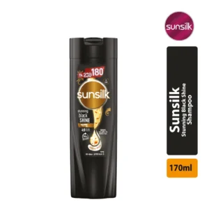 Sunsilk Stunning Black Shine Shampoo 170ml clean product image