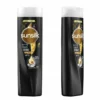 Sunsilk Stunning Black Shine Shampoo 340ml angled view bottle showcase
